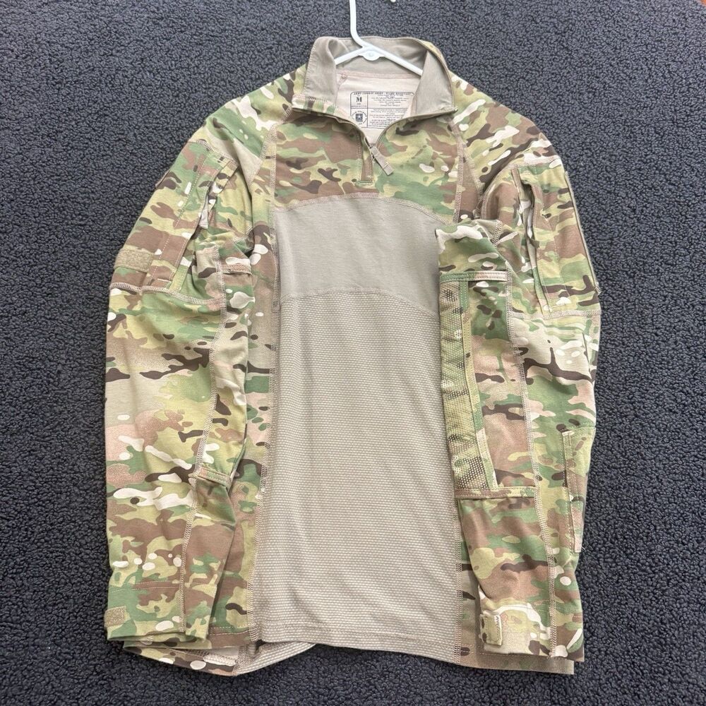 Type 2 Advanced 1/4 Zip Combat Shirt OCP Flame Resistant Size Medium